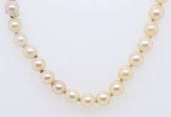 Vintage Graduated Pearl Necklace