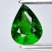 Rare! .61ct untreated top green Tsavorite Garnet!