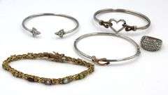 Group lot of Vintage 925 sterling silver jewelry