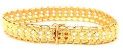 Elegant 14k Yellow Gold Bracelet