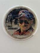 2001 Silver Eagle With Colorized Dale Earnhardt Cover