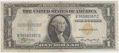 Nice Series of 1935-A $1 North Africa Silver Certificate