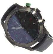 Gucci G timeless black PVD quartz chronograph watch