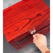 Luxury Rosewood Jewelry Box with Fingerprint Lock