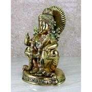 Brass Ayyappa Swamy Hindu Deity