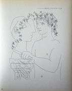 PABLO PICASSO, YOUNG SCULPTOR AT WORK