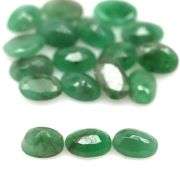 Heavy! Rich green 8.03ct Zambian Emerald set!