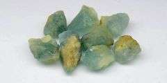 Real! 53.80ct uncut, untreated Grandidierite set!
