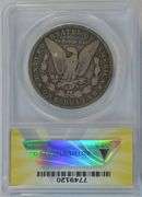 Scarce 1882-CC Morgan Silver Dollar. ANACS VG8