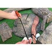 Damascus Steel Kukri Knife with Camel Bone Handle