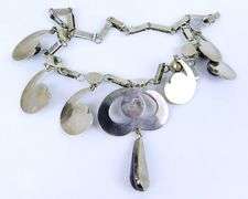 C. 1930's Mexico Sterling & Amethyst's Neckpiece