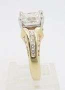 GIA Certified 3.87CTW Earth Mined Diamond Ring