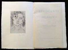 Investment! Matisse 50 dessins. With one signed etching by Matisse Par le soins de l'artiste, Paris 