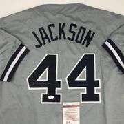 Autographed Reggie Jackson New York Baseball Jersey