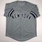 Autographed Reggie Jackson New York Baseball Jersey