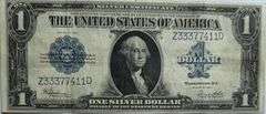 $! z Triple 3 1923 Series Silver Certificate