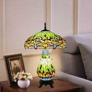 Dragonfly Stained Glass Table Lamp