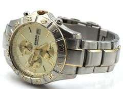 Fossil Chronograph 2 tone watch