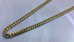 14K Yellow Gold Miami Cuban Link Chain