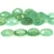 Bright emerald green 7.20ct 20pc Emerald set