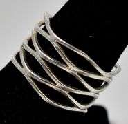 1/2 inch Wide Sterling Silver Band