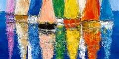 Power Colors on Canvas by Duaiv Duaiv