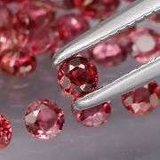 Real! Untreated! 3.52ct rose red Sapphire set!