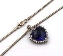 Group lot of 10 vintage 925 sterling silver necklaces