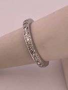 CERTIFIED BRAND NEW  14K WHITE GOLD DIAMOND BAND