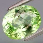 Stunning 3.13ct spring green rutilated Peridot