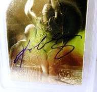 Kobe Bryant Signed Gold Rookie Basketball Card, 10 Gem MT