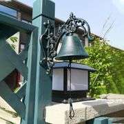 Rustic Cast Iron Farmhouse Dinner Bell