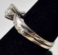 Spectacular 14k White Gold Diamond Ring