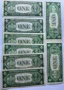 Eight 1935  $1 Silver Certificates