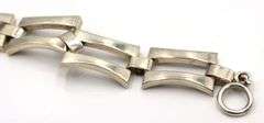 Vintage 925 sterling silver link bracelet