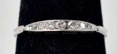 Stunning 18K White Gold Diamond Ring