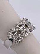 CERTIFIED BRAND NEW 14K WHITE GOLD DIAMOND ENGAGEMENT RING