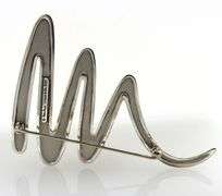 Tiffany & co large zig zag pin