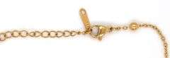 Gold Stainless steel adjustable bracelet