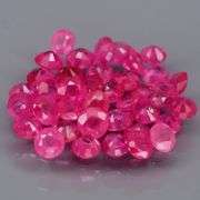 Vibrant! Reddish pink 2.12ct Burmese Ruby set -Heated only!