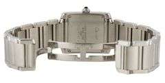 Cartier Tank Francaise 2301, 25mm, Ivory Dial, Stainless Steel Watch