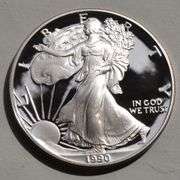 1990 S Proof Silver Eagle Box & Paper,