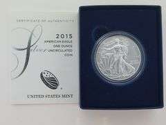 2015 W American Silver Eagle, OGP