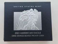 2023 W Proof American Silver Eagle, OGP