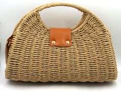 Natural summer beach tote bag