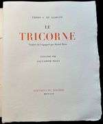 Investment! Portfolio of  an original Dali. Le Tricorne. With 20 prints in colors by Dali and an ext