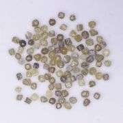 CONTENT OF SAFE DEPOSIT BOX: 6 C.T.W. FANCY COLOR UNCUT DIAMONDS