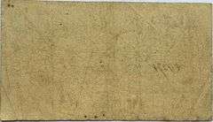 10 Cent State of Ga Jan 1 1863 Series Note