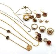 Group lot of Vintage 925 sterling silver mixed jewelry