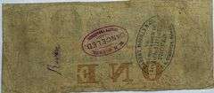 $1 Bank of The State of South Carolina Charleston April 4 1861 Note